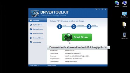 Driver toolkit key