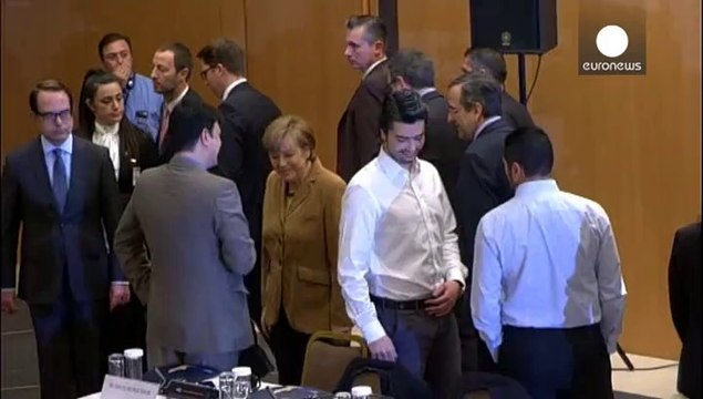 Merkel bendice en Atenas las políticas de austeridad
