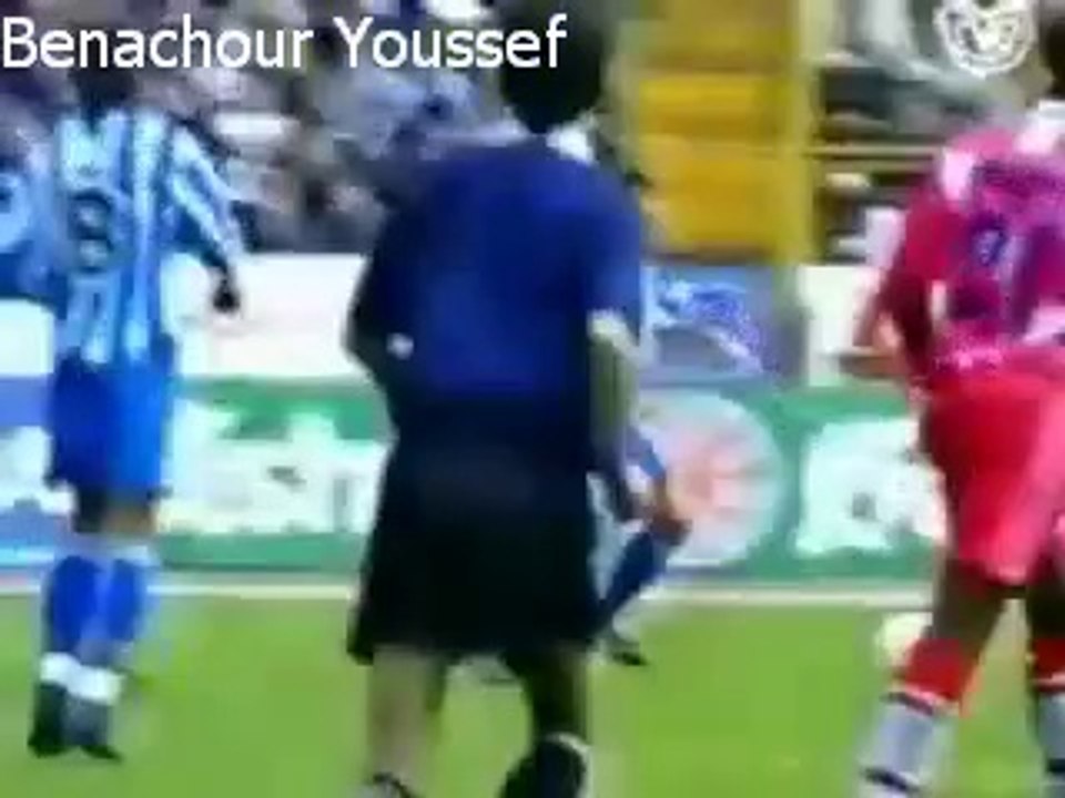 Noureddine Naybet vs SD Compostela - La Liga - matchday 37 - 1997/1998