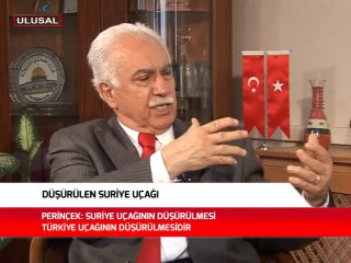 Doğu Perinçek Suriye Devlet Televizyonuna konuştu