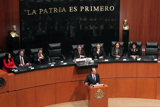 Allocution devant le Sénat mexicain #PRMexique