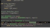Learn Python Programming Tutorial 26 | Getting Directions Google Maps API pt3