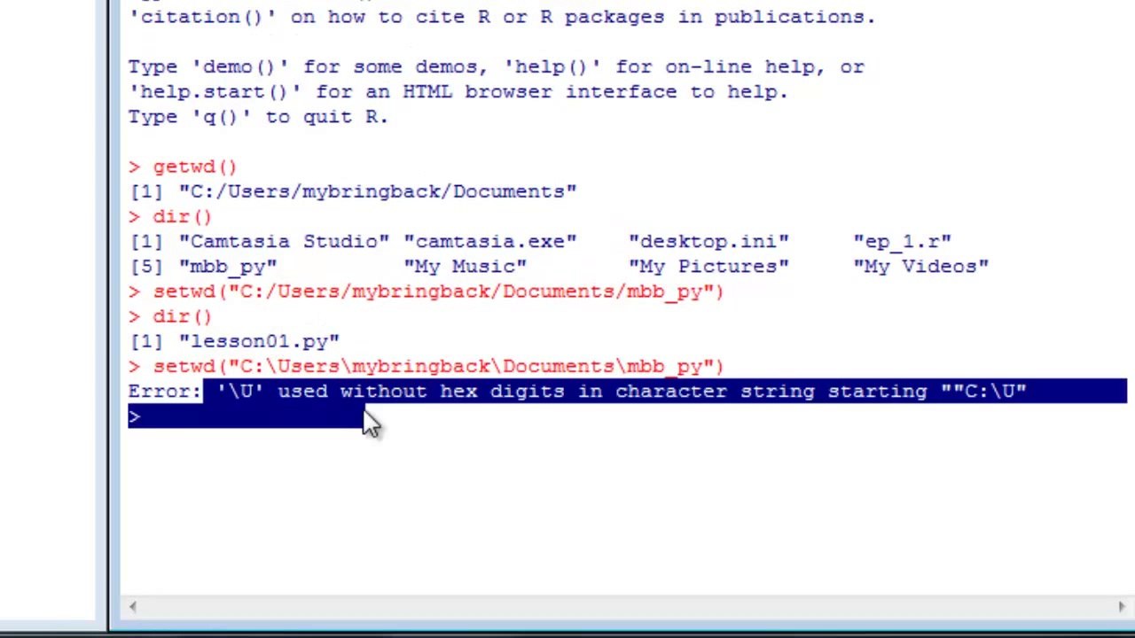 Learn R quick and diRty 3 - File Systems and Directories