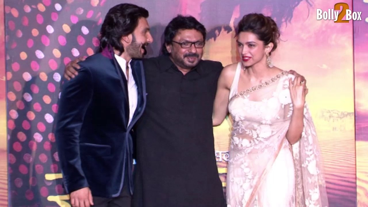 Deepika Padukone Kiss with Sanjay Leela Bhansali