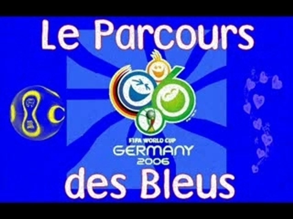 Parcours des Bleus CDM 2006