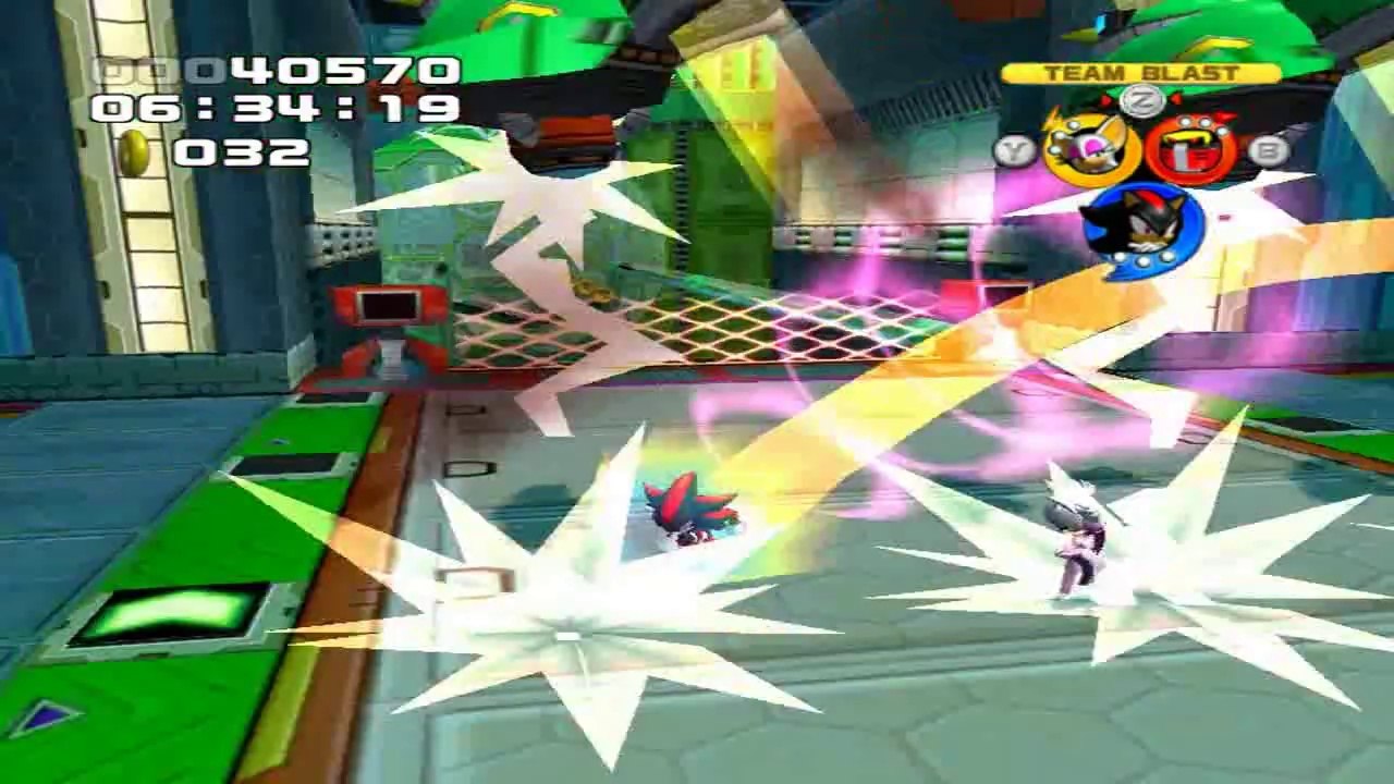 Sonic Heroes - Team Dark - Étape 04 : Power Plant