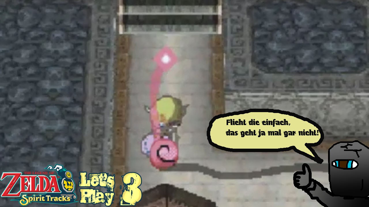 TLoZ: Spirit Tracks Let's Play 3: Prinzessin Zeldas Flucht