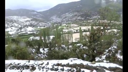 PAYAMDERE VE KAYRAK KÖYÜNE DOLU YAĞDI