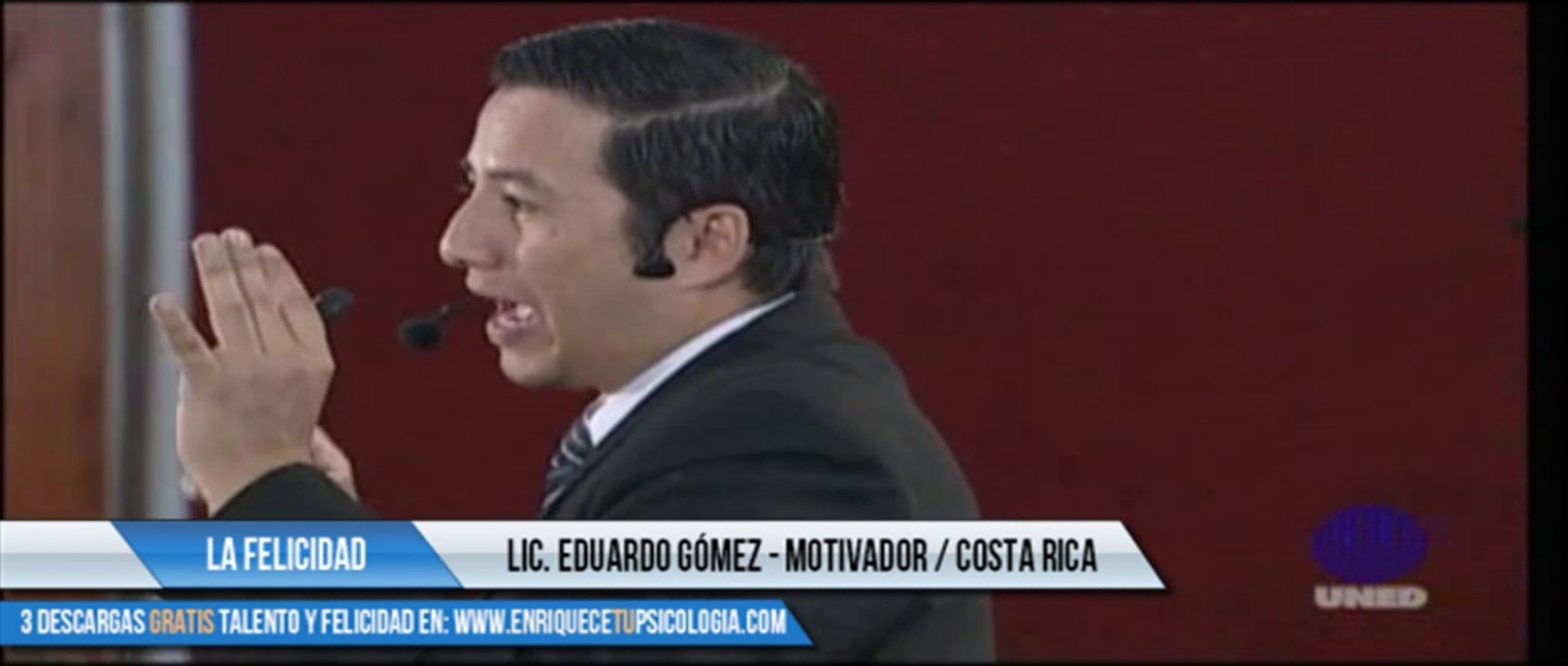 La felicidad en el trabajo charla conferencia Costa Rica