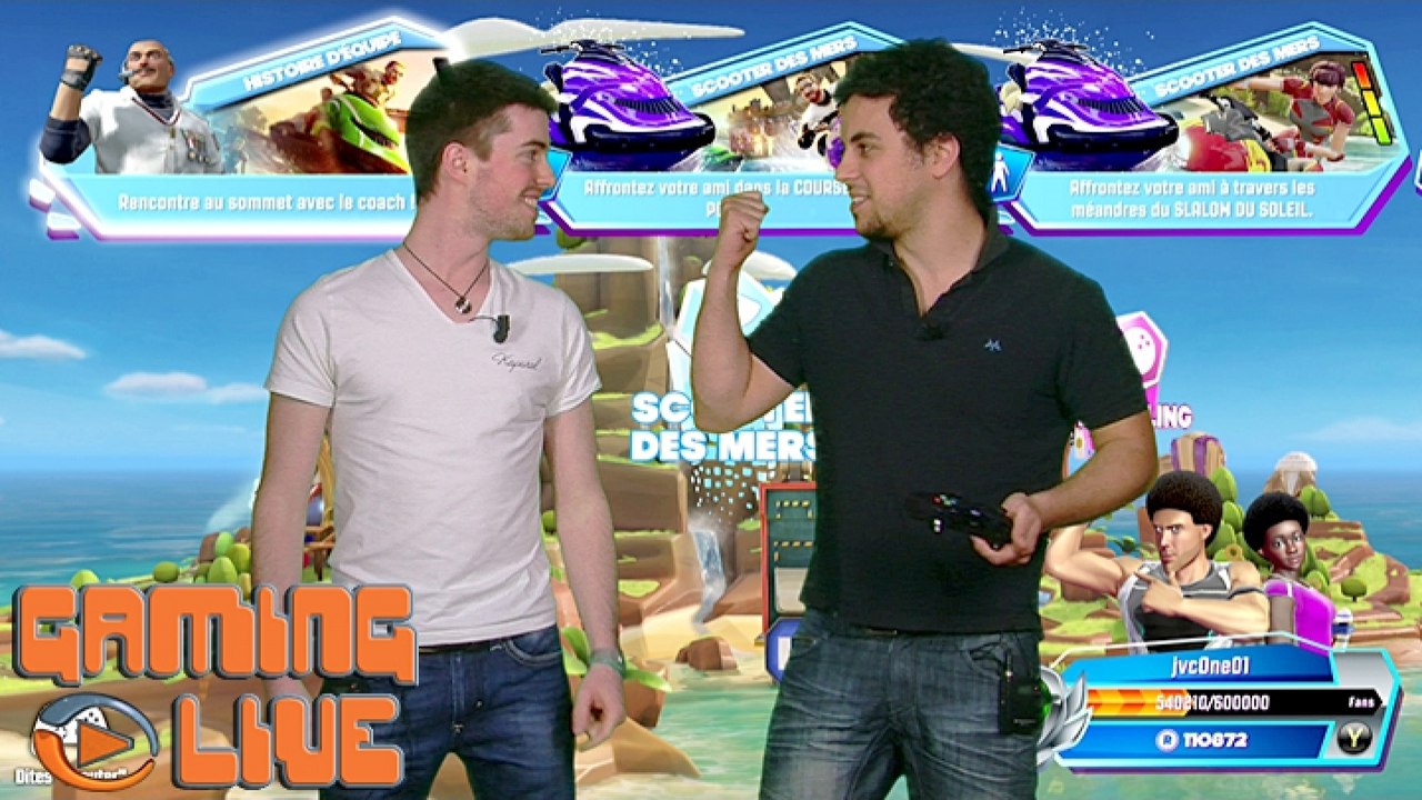 Gaming live Kinect Sports Rivals - Faire du spo...