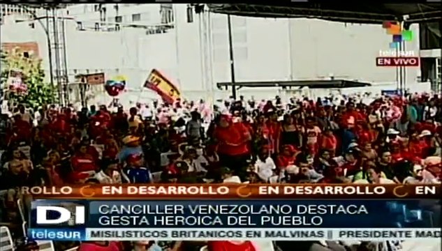 Oposición debe rectificar y reconocer la Revolución Bolivariana: Jaua