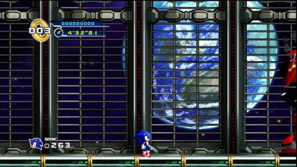 Sonic the Hedgehog 4 : Episode I - E.G.G. Station Zone + Fin