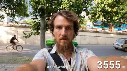 This Guy Just Walked 4,500km, His Before And After Photos Will Shock You