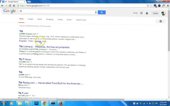Tilt: A Funny Google Search Trick | Funny Google Searches | Funny Google Easter Egg