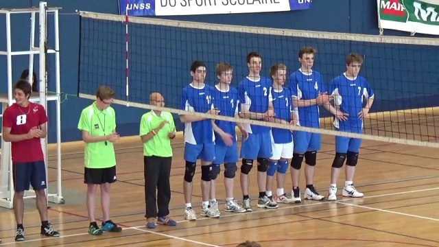 Petite finale protocole : lycée Sainte Marie de Beaucamps-Ligny et le lycée Stella de Piton St Leu