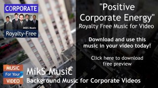 Positive Corporate Energy Background Royalty Free Music Download