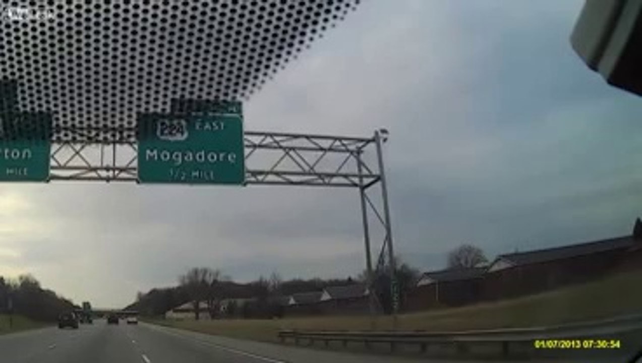 Poor Deer Hit By Car 4 10 14 CAUTION DISTURBING