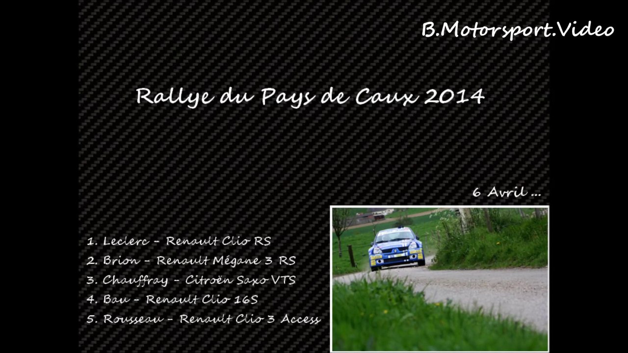 Rallye du Pays de Caux 2014