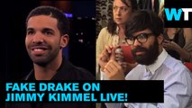 Fake Drake Hits the Streets for Jimmy Kimmel | Trending Now