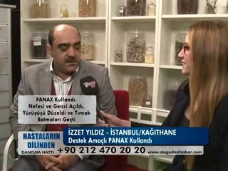 DESTEK AMAÇLI PANAX KULLANDI