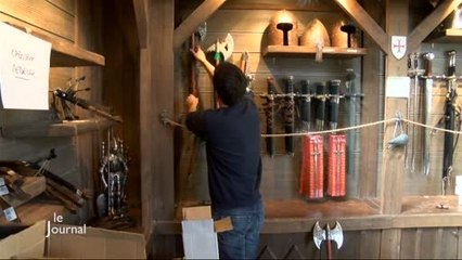Le Puy du Fou dans les derniers préparatifs (Les Epesses)