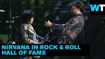 Nirvana Inducted Into Rock & Roll Hall of Fame | What's Trending Now