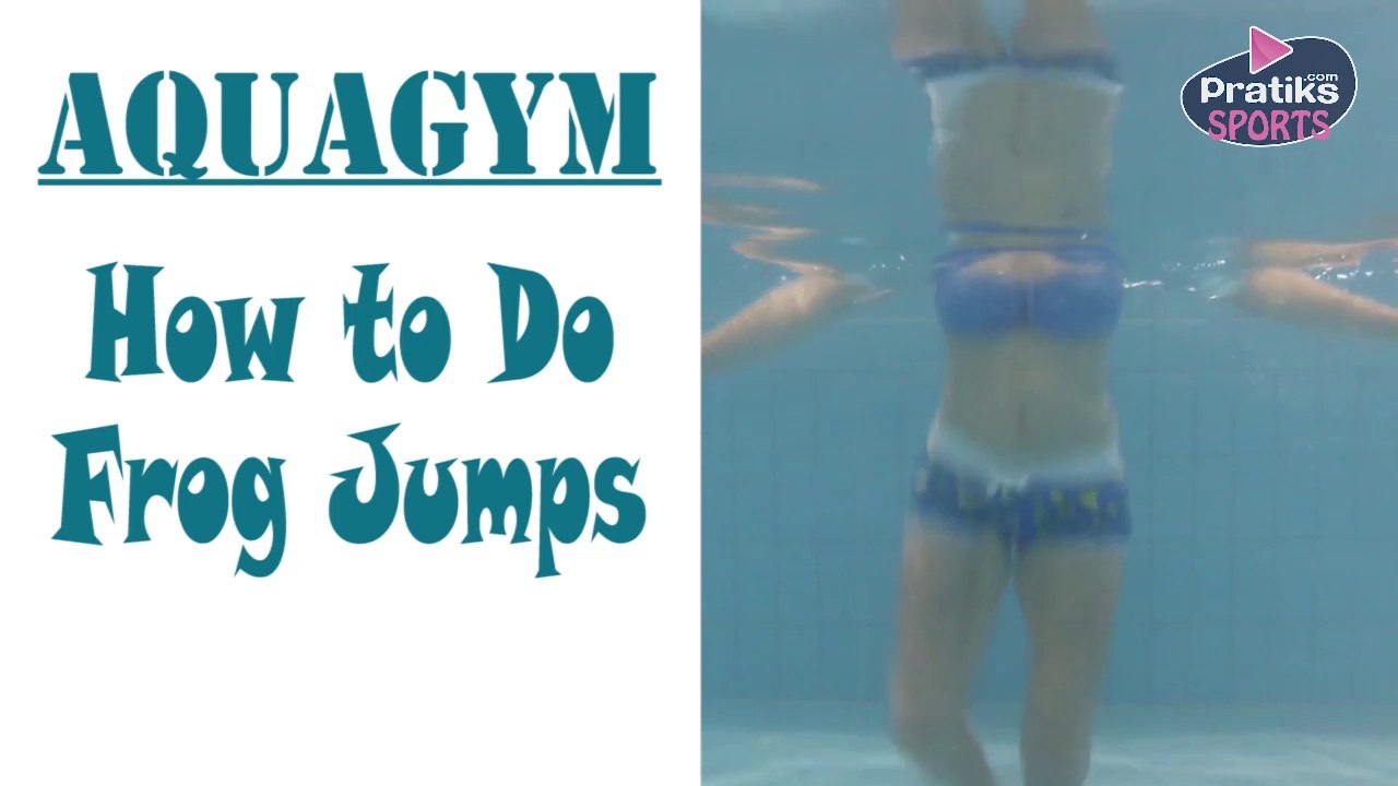Aquagym - How to Do Frog Jumps