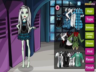 Monster High Frankie Stein at School