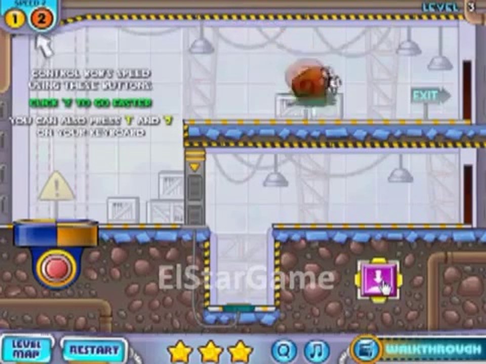 Snail Bob 4 Space Level 3