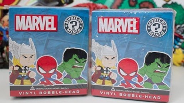 Opening 2 Marvel Funko Mini Vinyl Bobble-Heads!!