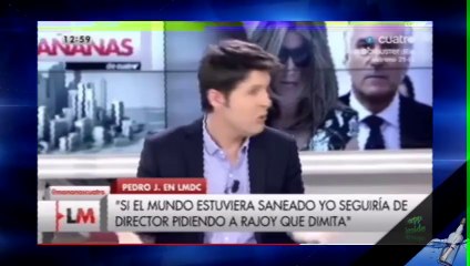 Pedro J; Que voten por quien quieran menos por los dos grandes partidos