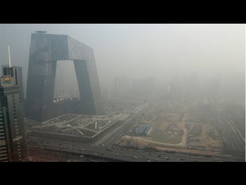 Liquid nitrogen may help to clear up Beijing's smoggy skies