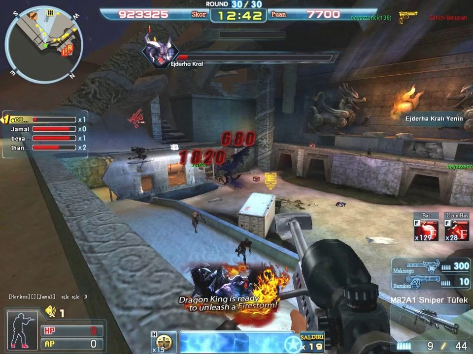 Mat Online Dragon Mode Round 30