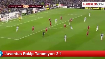 Juventus Rakip Tanımıyor: 2-1