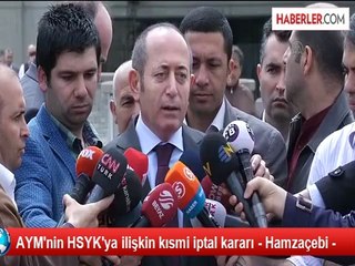 AYM'nin HSYK'ya ilişkin kısmi iptal kararı - Hamzaçebi -