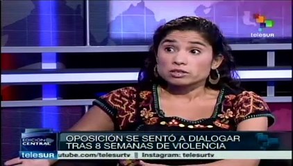Importante que opositores venezolanos sienten posición: Isis Ochoa