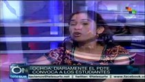 Maduro convoca diariamente a estudiantes opositores al diálogo: Ochoa