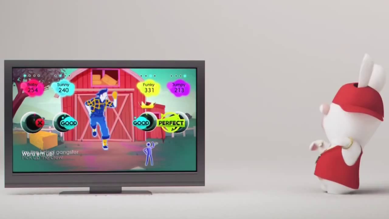 Just Dance 2 Rabbids Trailer #1