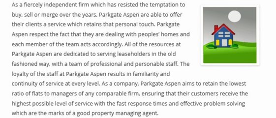 Property Management Services from Parkgate Aspen
