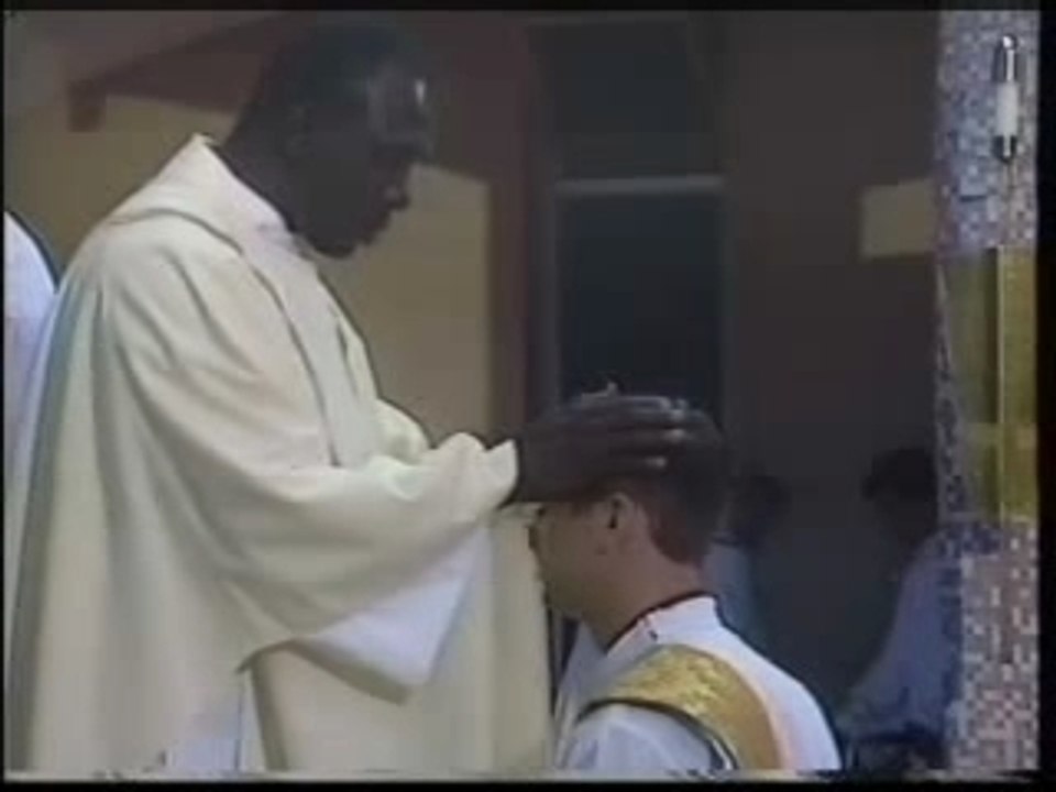 Ordination of a Catholic priest