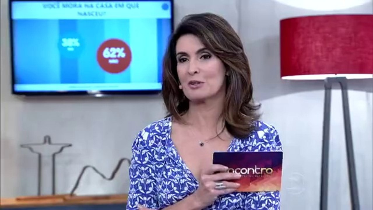 Fátima se emocionou ao falar da sua infância