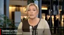 La Plus belle Quenelle de Marine Le Pen à BHL !!!