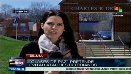 Preocupa en EEUU alza de violencia por armas en escuelas