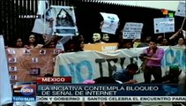 Sectores mexicanos rechazan ley de telecomunicaciones