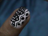 Dotting Waves - Nail Art patterns