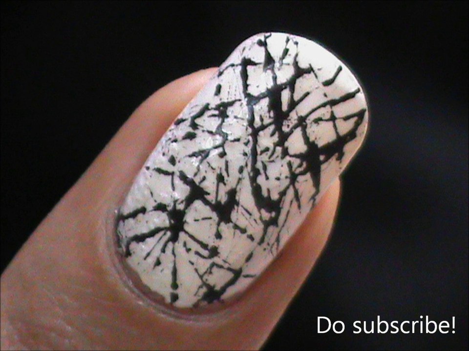 Drag Water Nail Art Designs