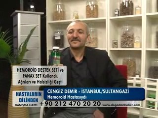 HEMOROİD RAHATSIZLIĞI VARDI ŞİFALI BİTKİLERİ KULLANDI