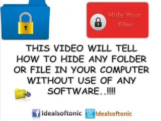 HIDE any folder