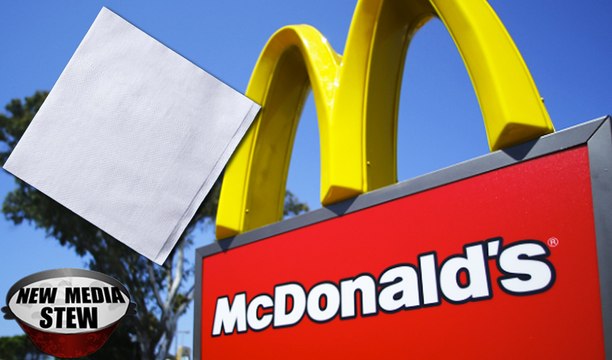 McDONALD'S Hit with $1.5 Million Lawsuit over Napkin Dispute