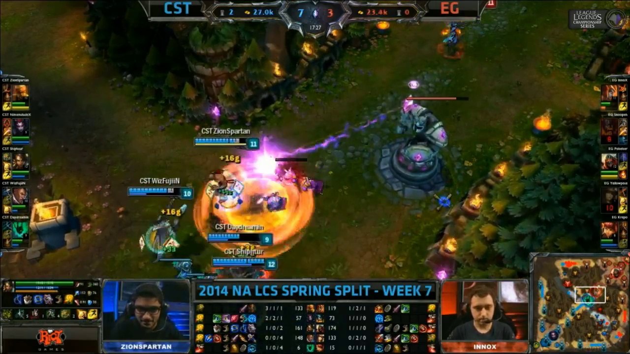 LCS NA W7D1 Game 4 CST vs EG